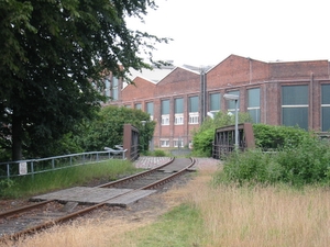 Gleisnaschluss im Hafen