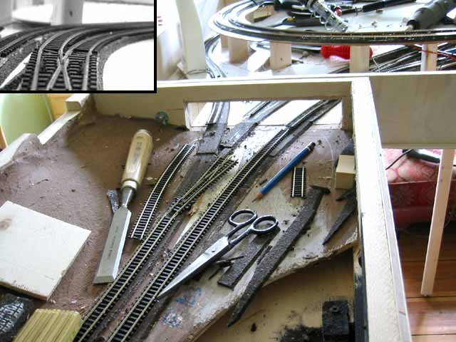 Umbau des Modulüberganges