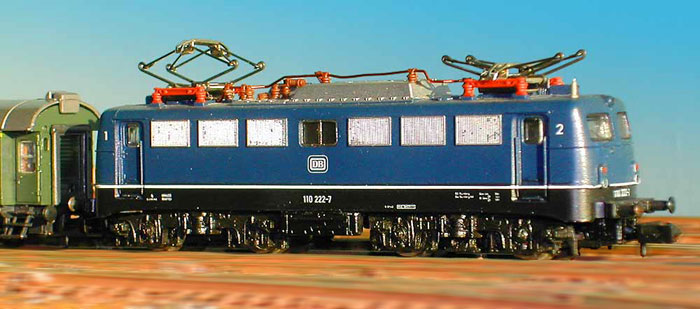 BR 110: Neubau E-Lok mit Bgelfalte