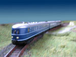 VT 06 als blauer F-Zug "Deutsche Bundesbahn"