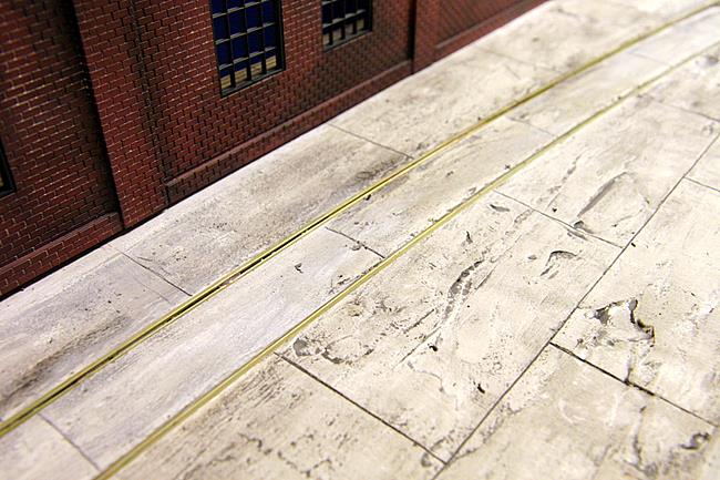 Beton-Imitation aus Gips